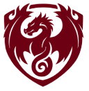 Brand logo on footer